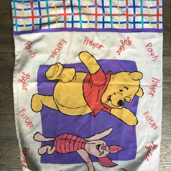 🏰 🐻 Disney Winnie the Pooh Twin Flat+Pillowcase - Picture 3 of 4